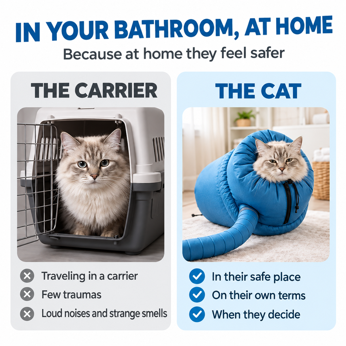 FreshPaw Cat Drying Bag