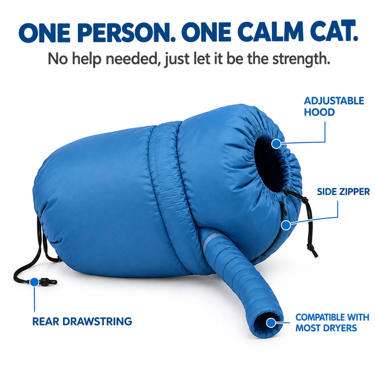 FreshPaw Cat Drying Bag
