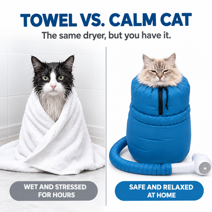 FreshPaw Cat Drying Bag